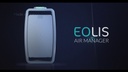 EOLIS Air Manager 600s (1 Filter unit and a biocidal prefilter, 1 UV-C lamp, 2 Additional biocidal prefilters) 